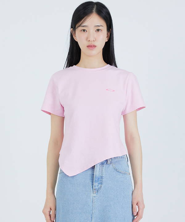 NOI888 unbal logo t-shirts (pink)