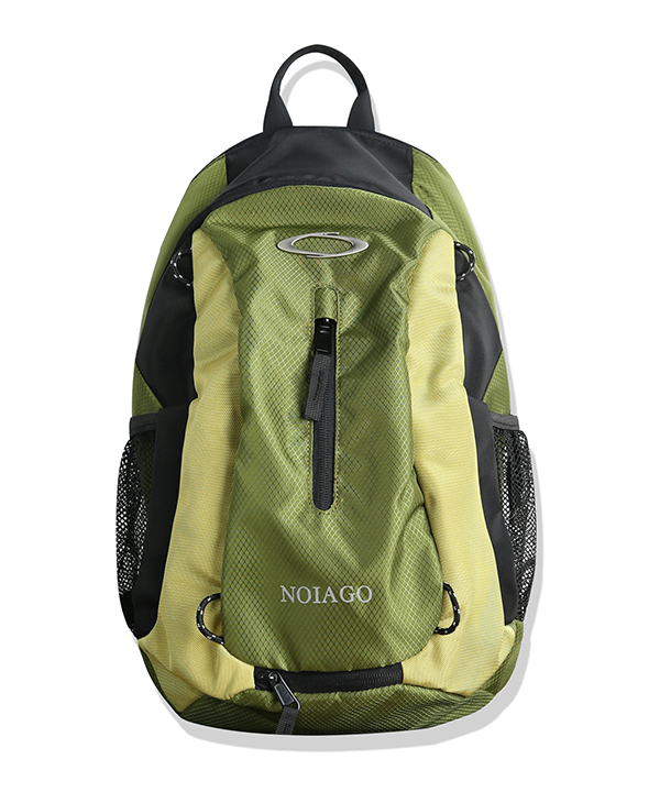 NOI1234 multi logo backpack (green)