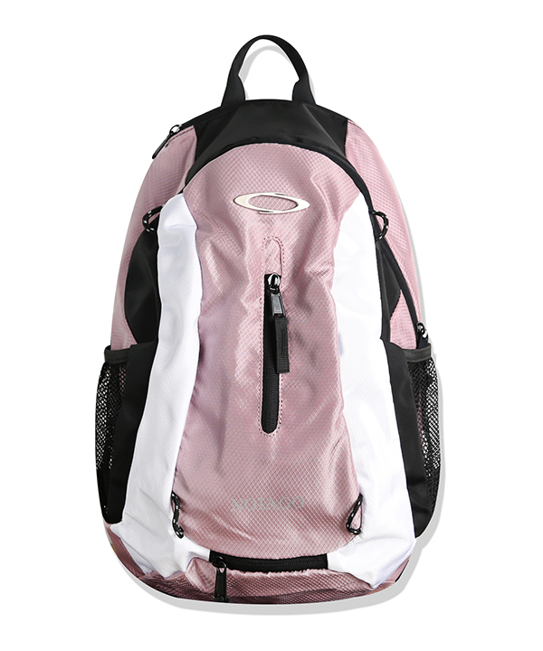 [6월3일 배송] NOI1233 multi logo backpack (pink)
