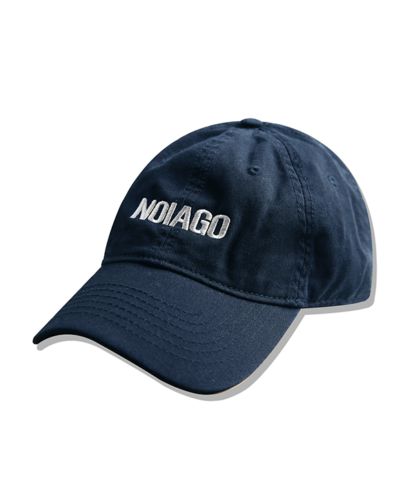 NOI1229 font logo ball cap (navy)
