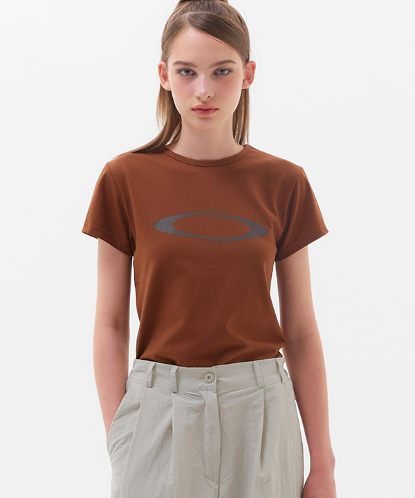 NOI938 signature logo t-shirts (brown)