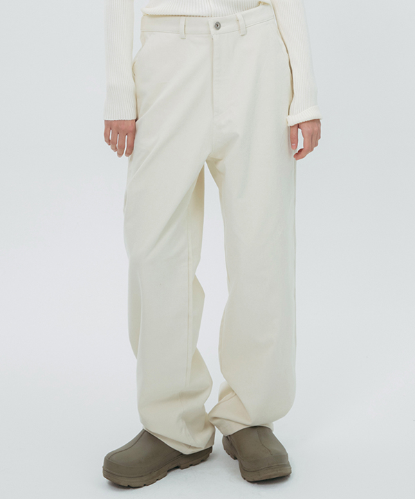 NOI1095 balloon cotton pants (cream)