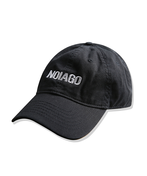 NOI1230 font logo ball cap (black)
