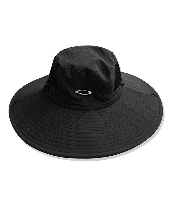 NOI1226 cozy wide bucket hat (black)